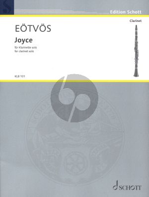 Eotvos Joyce für Klarinette solo