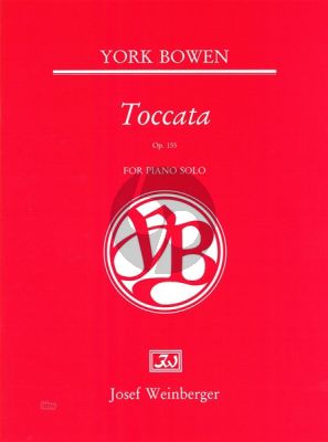 Bowen Toccata Op. 155 Piano solo (09.11.1957)