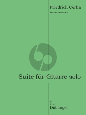 Cerha Suite für Gitarre