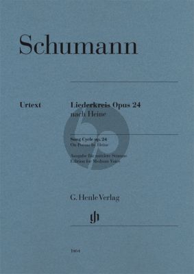 Schumann Liederkreis Op.24 Medium (edited by Kazuko Ozawa) (Henle-Urtext)