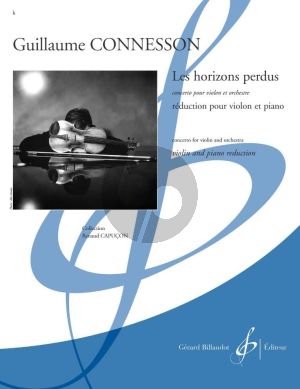 Connesson Les Horizons perdus Violin and Orchestra (piano reduction)