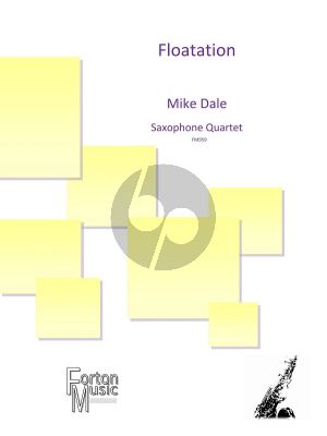 Dale Floatation for 4 Saxophones (SATB) (Score/Parts)