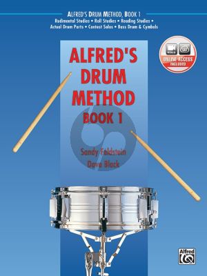 Alfred's Drum Method Vol.1 (The Most Comprehensive Beginning Snare Drum Method Ever!) (Book with Video online)