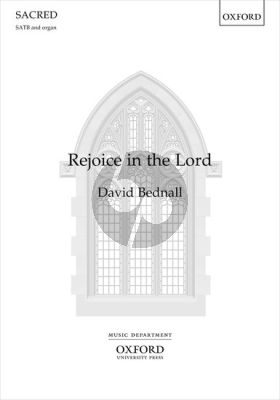 Bednall Rejoice in the Lord SATB and Organ