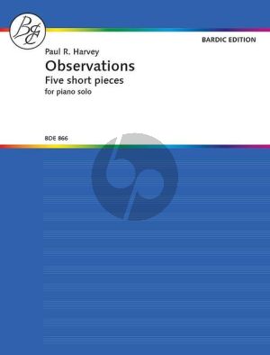 Harvey Observations for Piano solo