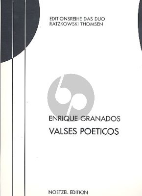 Granados Valses Poeticos 2 Gitarren