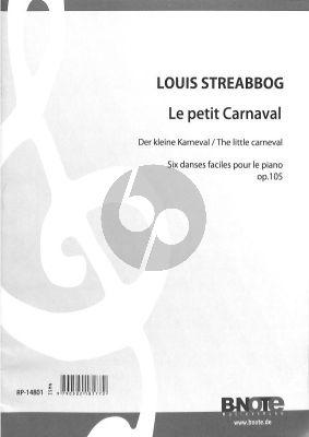 Streabbog Le Petit Carnaval Op.105 Sechs Leichte Walzer fur Klavier