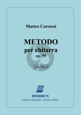 Carcassi Metodo per Chitarra Op.59 Vol.2