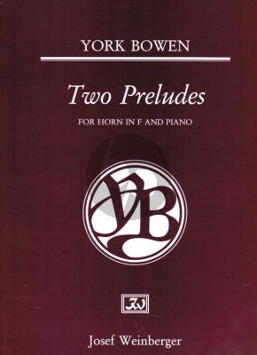 Bowen 2 Preludes for Horn and Piano