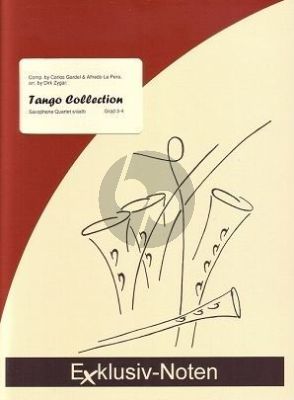 Gardel Tango Collection 4 Saxophone (S (A) ATBar) (Part./Stimmen) (Dirk Zygar)