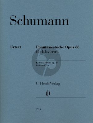 Schumann Fantasy Pieces Op. 88 for Violin-Violoncello and Piano (Ernst Herttrich)