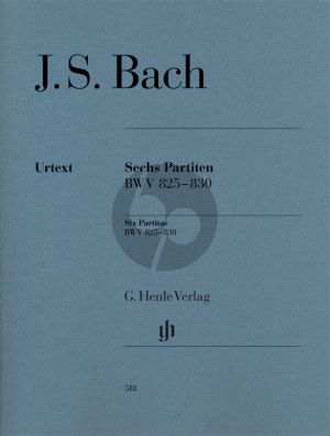 Bach 6 Partiten BWV 825 - 830 Klavier (Ullrich Scheideler)