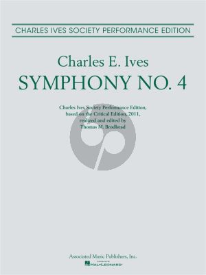 Ives Symphony No.4 Full Score (edited by Thomas M. Brodhead)