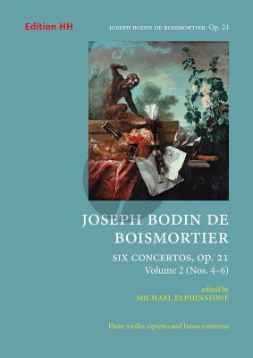Boismortier 6 Concertos Op. 21 Vol.2  No. 4 - 6 Flute-Violin [Flute] and Bc