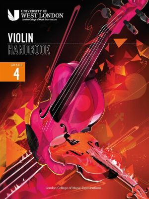 London College of Music Violin Handbook 2021 Grade 4