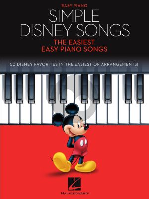Simple Disney Songs Easy Piano (The Easiest Easy Piano Songs)