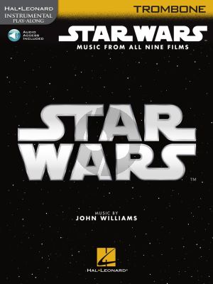Williams Star Wars – Instrumental Play-Along for Trombone (Book with Audio online)