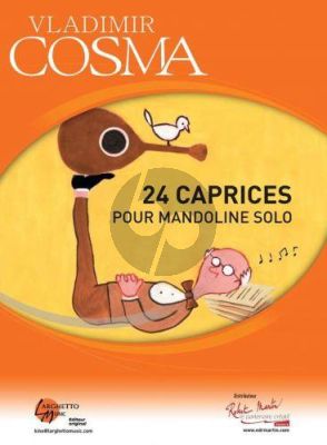 Cosma 24 Caprices pour Mandoline Solo