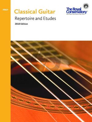 Guitar Repertoire and Etudes Preparatory Book (2018 Edition)