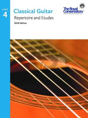 Album Classical Guitar Repertoire and Etudes Vol.4 (2018 Edition)