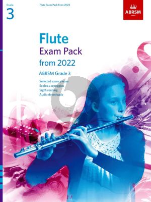 Flute Exam Pack 2022-2025 Grade 3 (Book with Audio online)