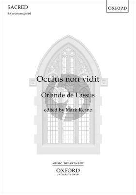 Lasso Oculus non vidit SA