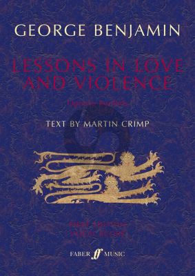 Benjamin Lessons in Love and Violence Vocal Score