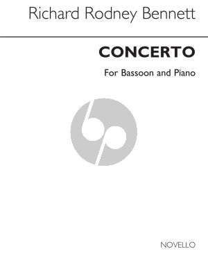 Bennett Concerto Bassoon and Orchestra (piano reduction)