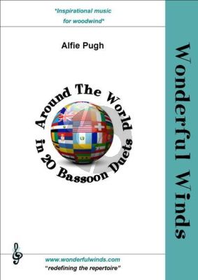 Pugh Around the World in 20 Bassoon Duets Score and Parts