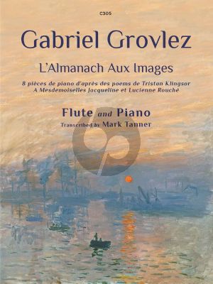 Grovlez L'Almanach aux images for Flute and Piano (Arranged by Mark Tanner)