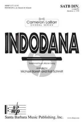 Barrett Schmitt Indodana SATB Div. a Cappella A Traditional South African Song