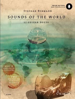 Bormann Sounds Of The World for 2 Guitars (Book with Audio online)
