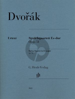 Dvorak Streichquartett Es-dur Op. 51 Stimmen (Peter Jost)