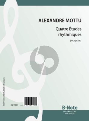 Mottu Quatre Études rhythmiques für Klavier