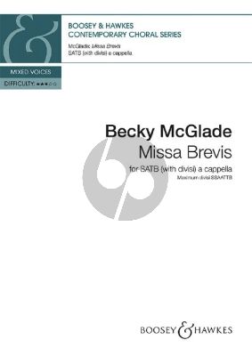 McGlade Missa Brevis SATB (with divisi) (lat.)