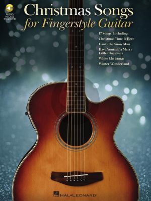 Christmas Songs for Fingerstyle Guitar (Book with Audio online)