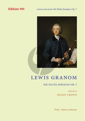 Granom 6 Sonatas Op. 7 for Flute and Bc (edited by Helen Crown)