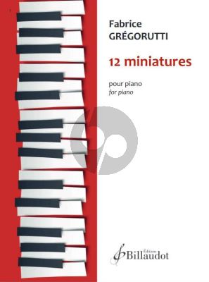 Gregorutti 12 Miniatures Piano solo