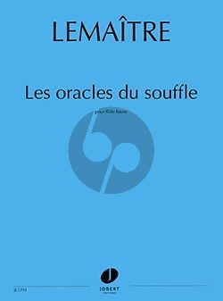 Lemaitre Les Oracles du souffle Flute basse