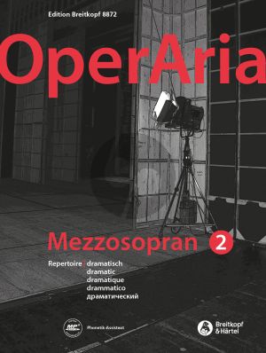 OperAria Mezzo Soprano Vol.2 Dramatic Repertoire (edited by Peter Anton Ling and Marina Sandel)