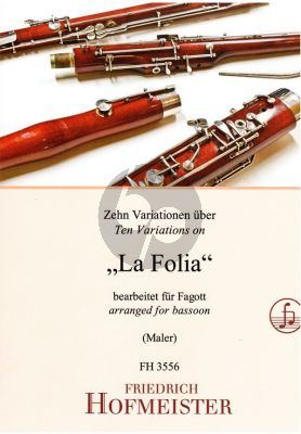 Zehn Variationen über "La Folia" for Bassoon Solo