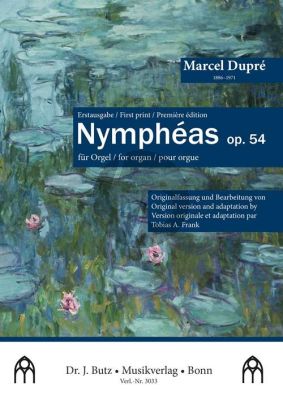 Dupre Nymphéas Op. 54 Orgel