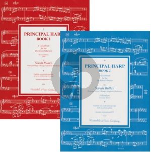 Principal Harp 1 & 2 Set Book with CD (A Guidebook for the Orchestral Harpist) (Sarah Bullen)