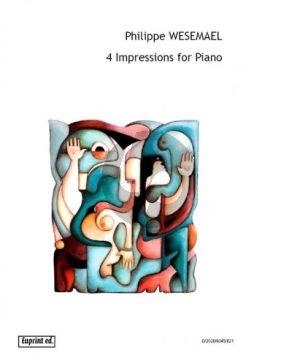 Wesemael 4 Impressions Piano solo