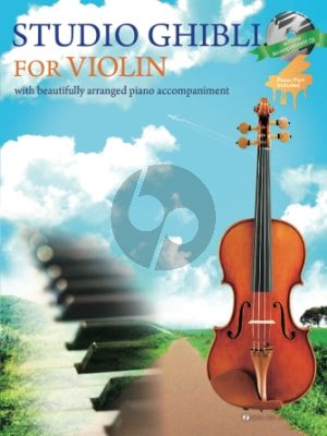 Goto Studio Ghibli for Violin (with Piano accompaniment) (Bk-Cd)