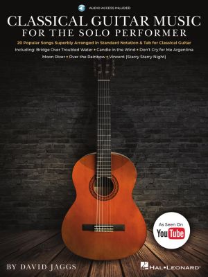Classical Guitar Music for the Solo Performer (Book with Audio online) (transcr. David Jaggs)
