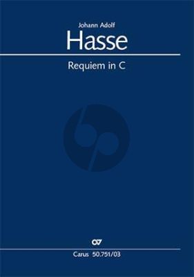 Hasse Requiem in C-dur Soli-Chor-Orchester (Klavierauszug) (Wolfgang Hochstein)