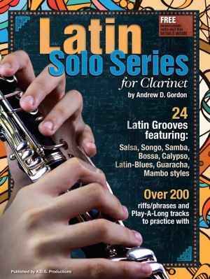 Latin Solo Series for Clarinet Book/Audio mp3 files