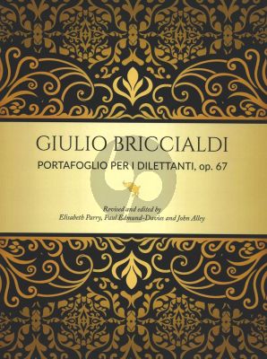 Briccialdi Portafoglio per i Dilettanti Duo No.2 Op.67 for 2 Flutes and Piano (Score and Parts) (Revised and Edited by Elidaseth Parry, Paul Edmond-Davies and John Alley)