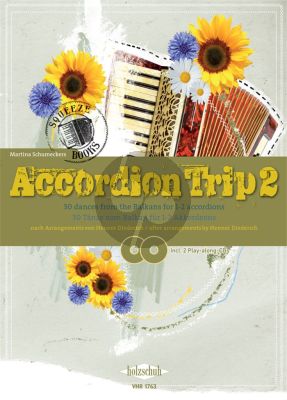 Schumeckers Accordeon Trip Vol.2 30 Dances from the Balkans (1 - 2 Accordeons) (Bk- 2 CD´s)